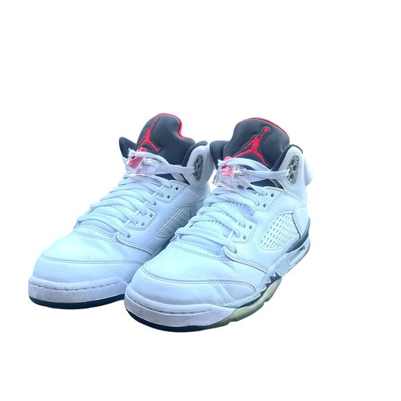 Air Jordan 5 Retro White Cement 2017 Size 9.5 OG Colorway - Picture 6 of 8